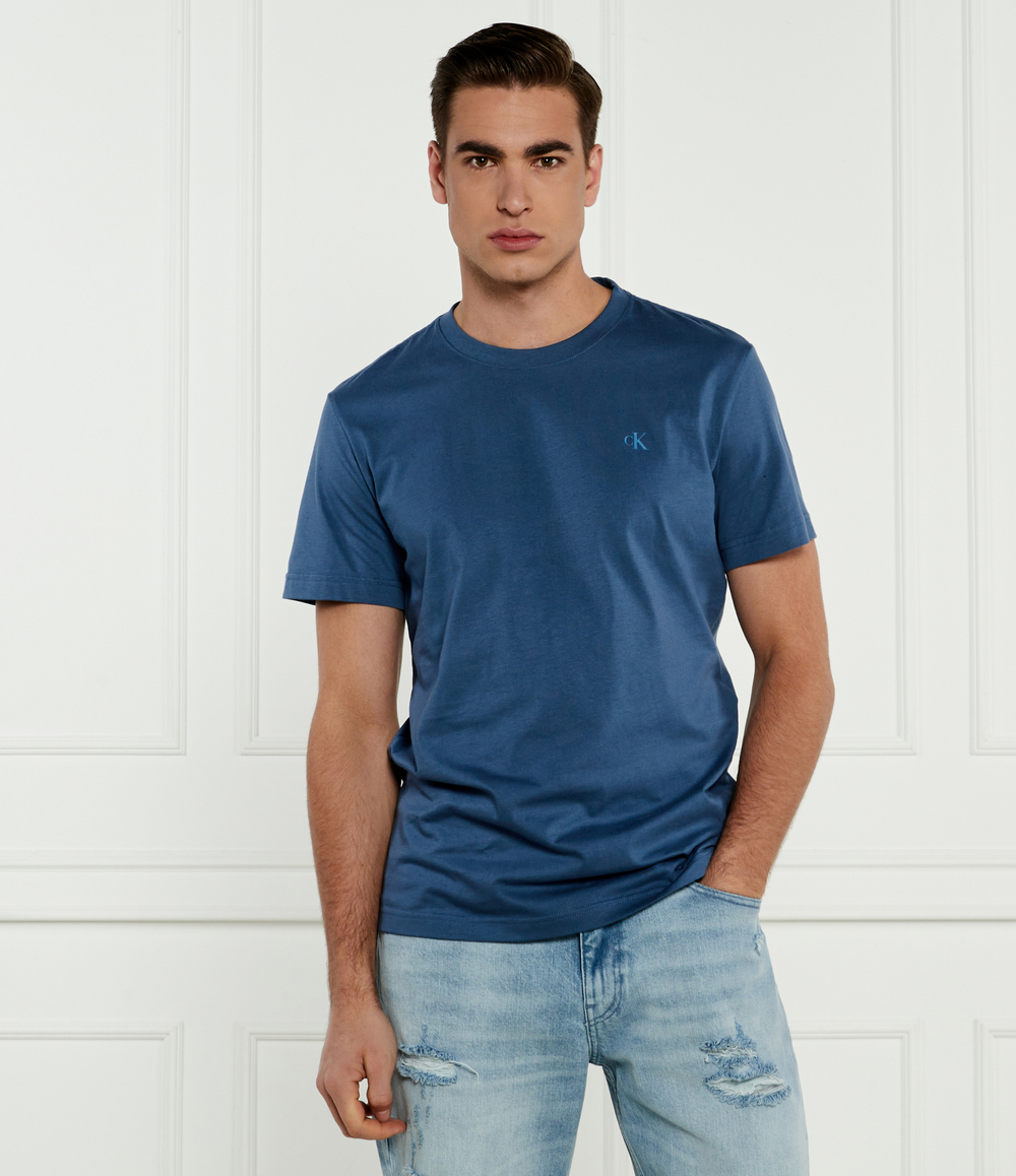 Футболка CALVIN KLEIN JEANS - голубой(J30J326866)