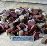 упаковка с коричневой и красной смальтой SM-Set-Clay 600 гр