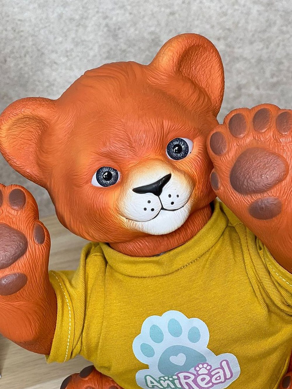 Игрушка мягконабивная 35см АниРеал Львенок (60108)