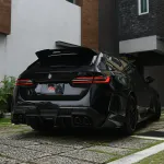 Карбоновый спойлер на крышу для BMW M5 G99 2024+ БМВ тюнинг