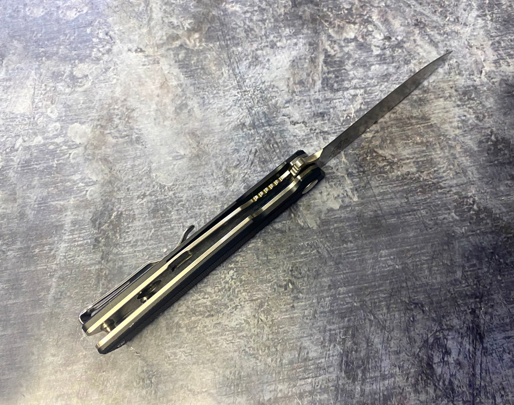 Складной нож Чила Black, сталь D2, G-10, ТДК Кизляр