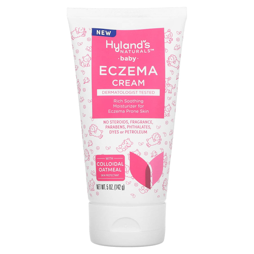 Hyland's Naturals, детский крем от экземы, 142 г (5 унций)