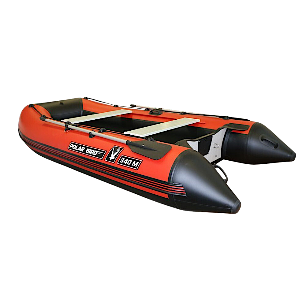 Лодка ПВХ Polar Bird Кречет PB-340M New Merlin пол-стеклокомпозит -