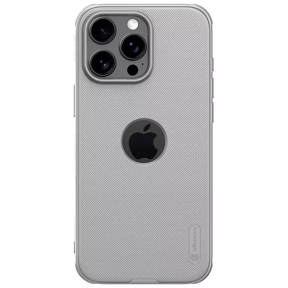 Накладка с вырезом для логотипа Nillkin Super Frosted Shield Pro для iPhone 16 Pro Max
