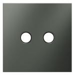 Накладка для розетки телевизионной оконечной TV+SAT, (титан) Voltum S70 VLS001606