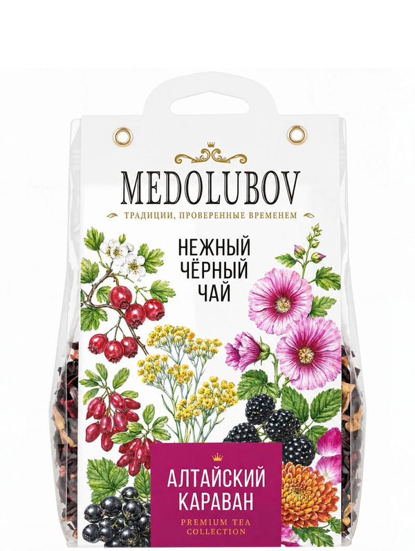 Чай чёрный нежный «Алтайский караван» Медолюбов 50 г