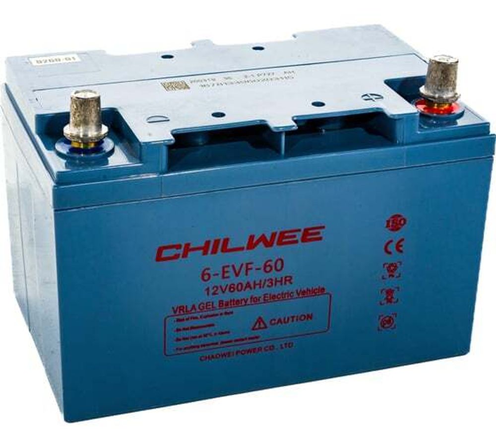 Тяговый аккумулятор CHILWEE 6-EVF-70 (78Ач/12В) GEL