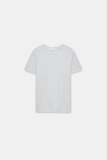 МИНИМАЛИСТИЧНАЯ ФУТБОЛКА С КОРОТКИМИ РУКАВАМИ — ZARA