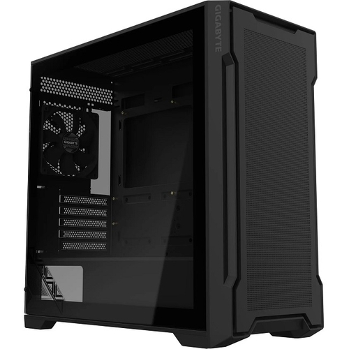 Корпус Mini-Tower GIGABYTE C102 GLASS TG, Micro-ATX, черный (GB-C102G)
