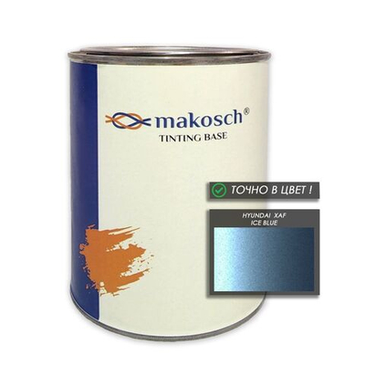 Автоэмаль makosch/HYUNDAI T2U, Базовая эмаль, голубой, перламутр, 800мл.