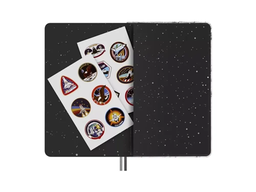 Блокнот Moleskine LIMITED EDITION NASA-INSPIRED Moon (SKNTBHL7063S1) 3