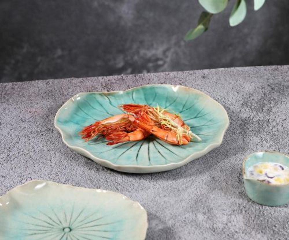 Блюдо 19 см,керамика "Frutti di Mare" P.L.