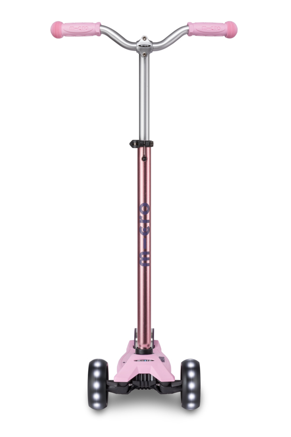 Самокат Maxi Micro Deluxe Pro LED пудровый