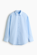Рубашка оверсайз — Белый - H&M