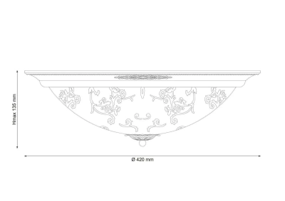 Люстра Lucia Tucci LUGO 142.3 R40 white