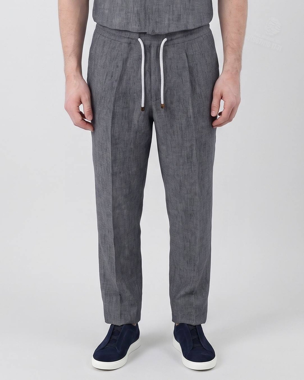 Льняной костюм Brunello Cucinelli