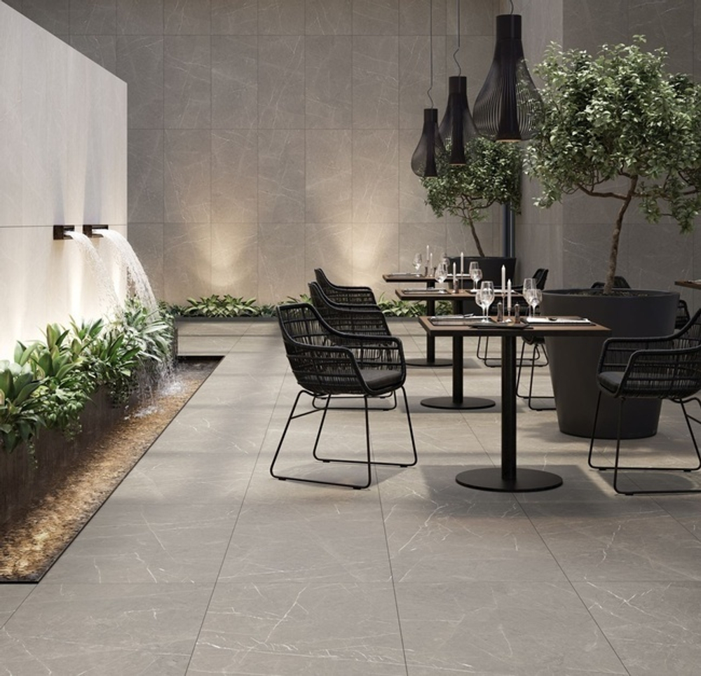 Kerranova Skala Dark Grey MR 60x60