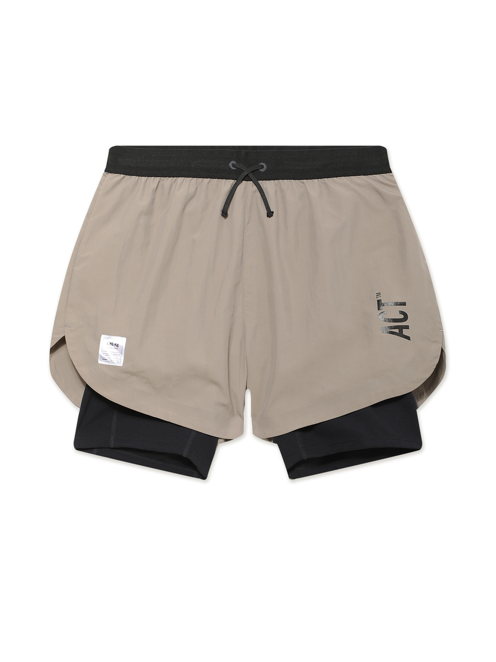 Мужские Шорты Shelllight 2in1 - Taupe