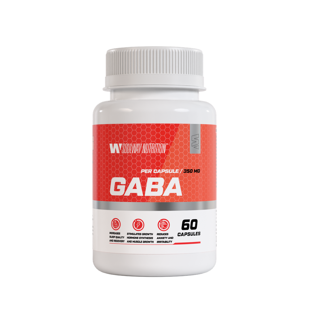 GABA / ГАБА, спортивное питание, бады витамины для сна, 700 мг, 60 капсул