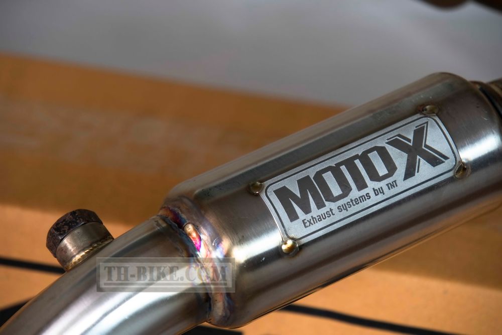 Full Exhaust System for Honda CRF250L-M-Rally (2012-2020). Made in Thailand. MOTO-X Twin