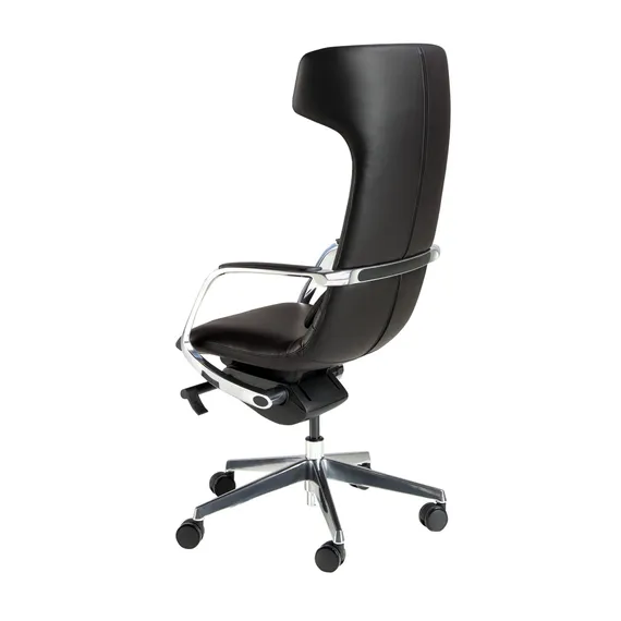 Офисное кресло Angel Cerda 4215 из черной экокожи