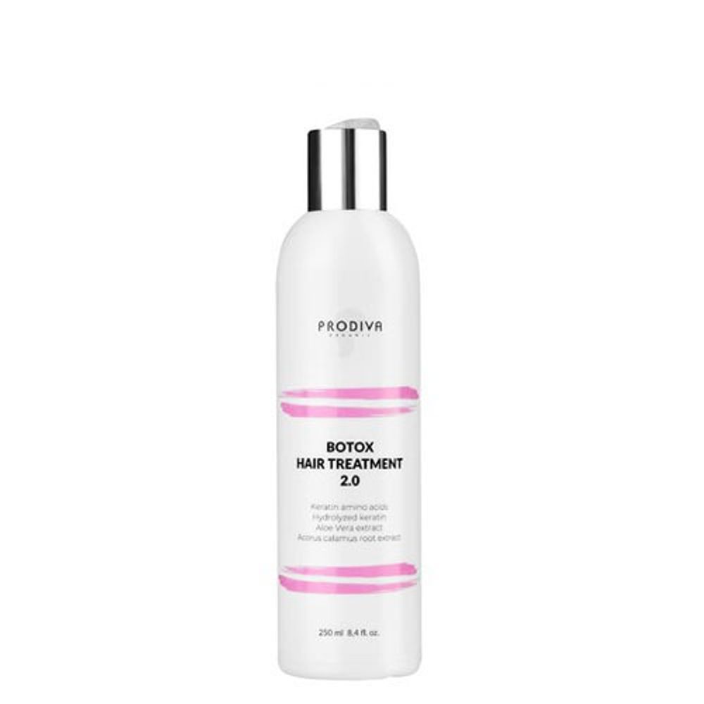 Prodiva Ботокс Botox Hair Treatment 2.0 - Глянцевый Реконструктор с выпрямляющим эффектом ПРОБНИК