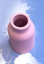 57N74 Сопло газовое керамическое №8 Ø12,5/L48 TIG
