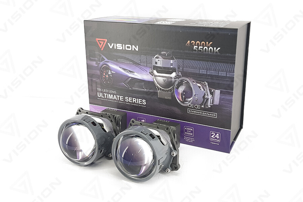 Bi-Vision Tri-led Ultimate Series 5500K 3,0" 12В