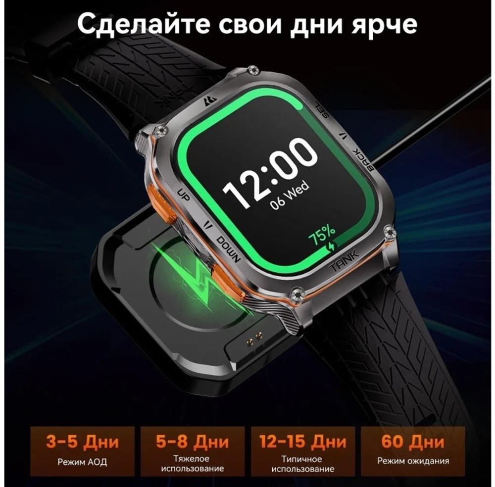 KOSPET TANK M3 ULTRA 50 мм черный-черный