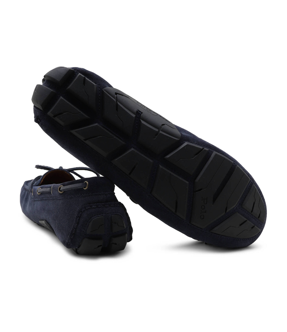 Кожаные мокасины anders POLO RALPH LAUREN - темно-синий(803916580)