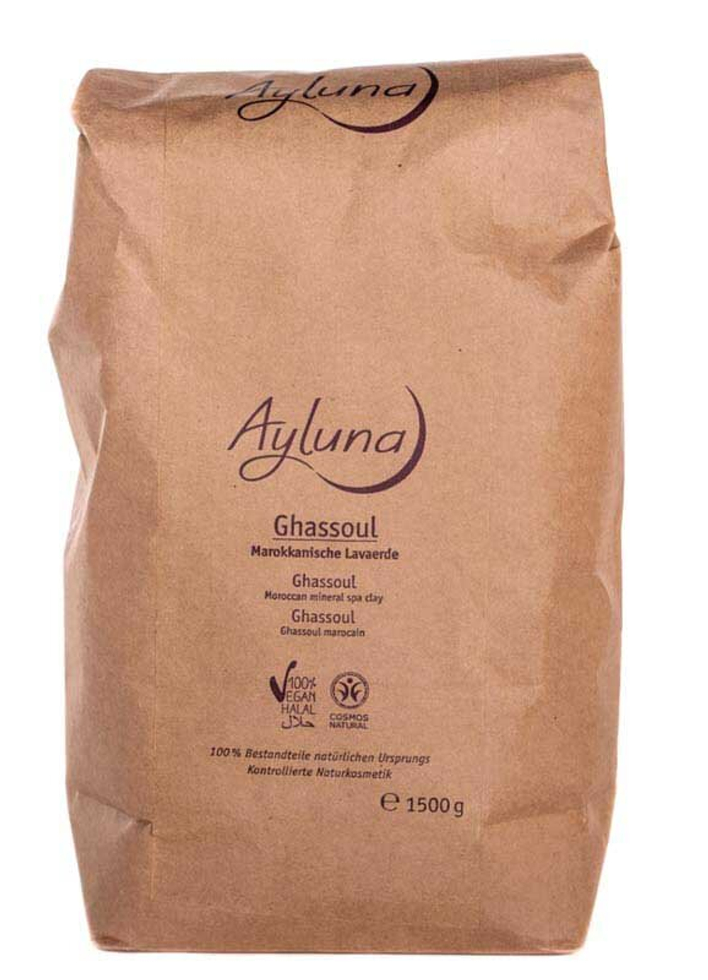 Порошок марокканской глины Ayluna, 1500 гр