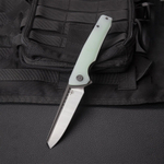 Нож складной Bestech Slyther сталь 14C28N, рукоять G10 прозрачная