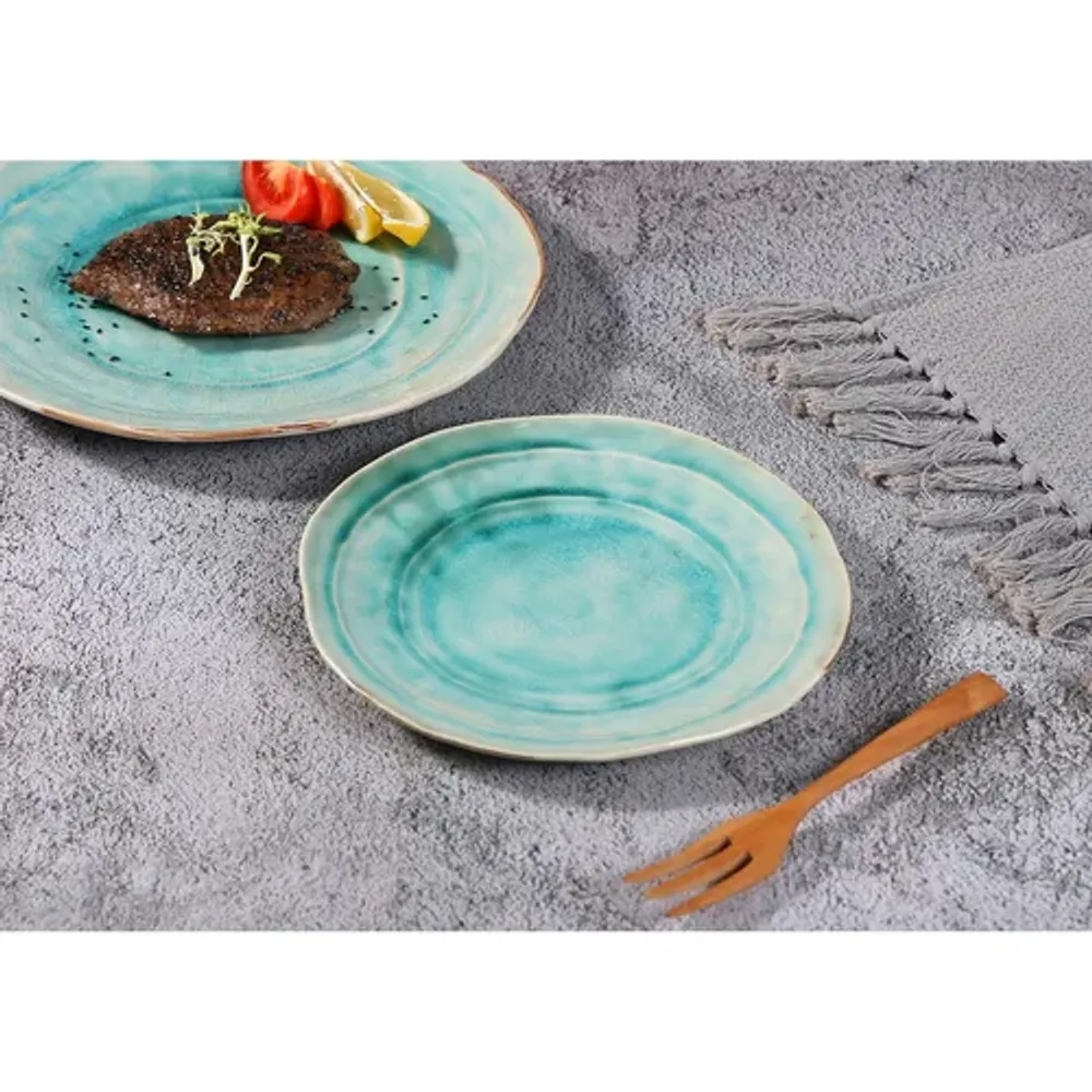 Тарелка d 20,5 см h2,5 см Sea Blue Frutti di Mare P.L. [1]