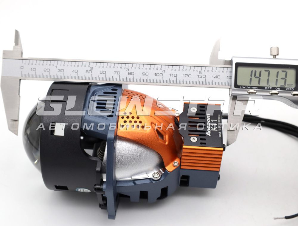 Билед модули Aozoom K11 2026 3.0 дюйма, 2 чипа, 63W/70W, 12V, 5800K, крепление 3R (комплект, 2шт)