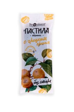 Пастила с грецким орехом Абрикос, 50г (12 шт\уп)