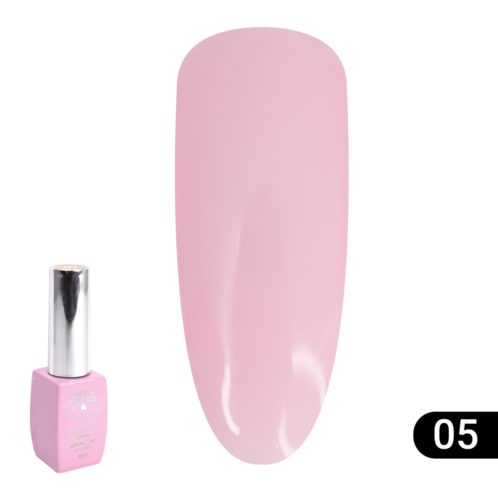 Цветная френч база для гель лака Global Fashion, Color French Base Coat 8 мл, 05