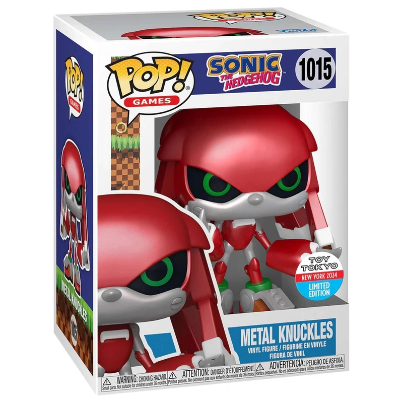 Фигурка Funko POP! Games Sonic the Hedgehog Metal Knuckles NYCC24 (Exc) (1015)