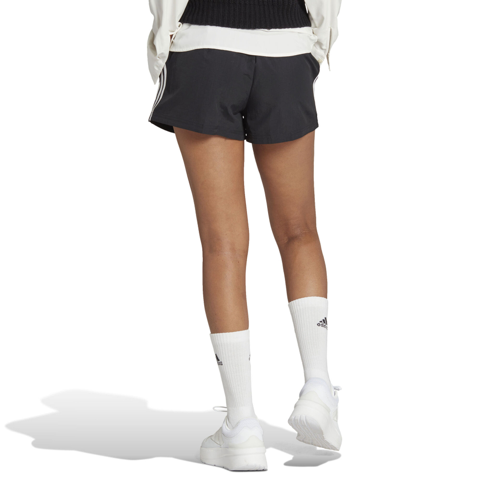 Женские теннисные шорты adidas 3 Stripes Woven Shorts Women - Black, White