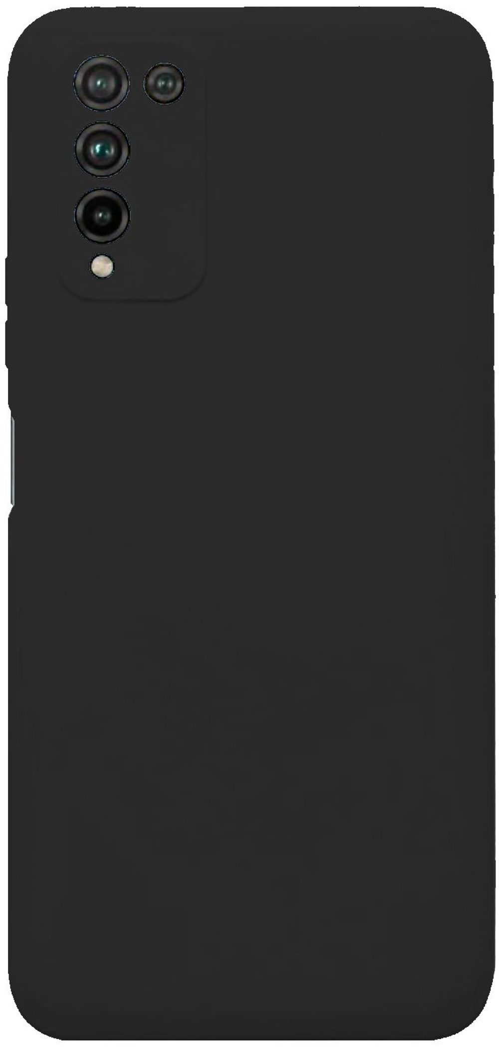 Мягкий Soft Touch чехол из силикона для HUAWEI HONOR 10X LITE / P SMART 2021 с бархатной подкладкой