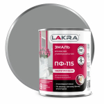 ЛАКРА  Эмаль ПФ-115 Серая 1,0кг (LAKRA)