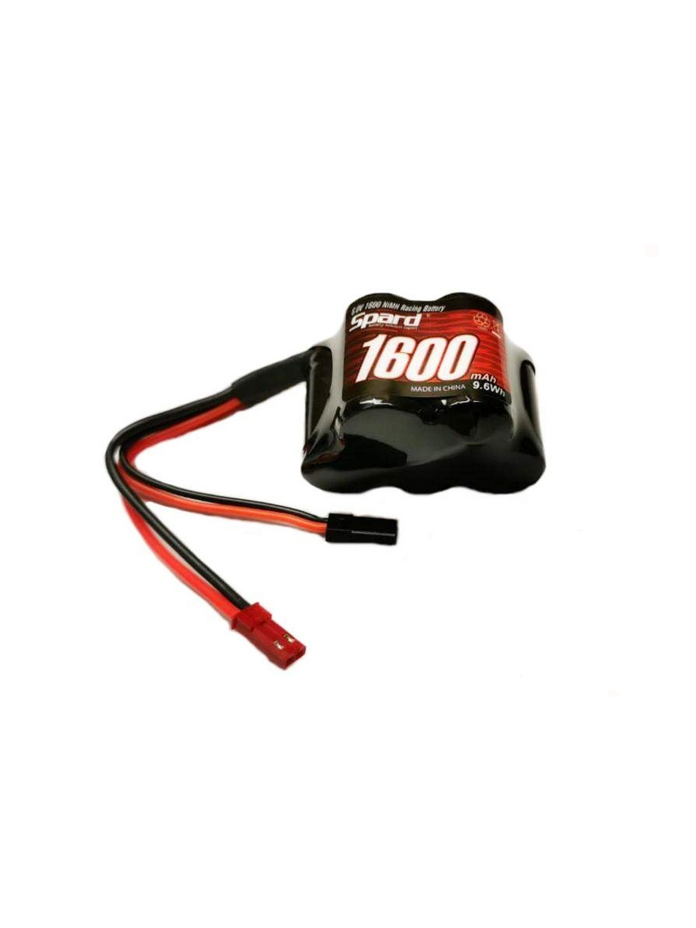 Аккумулятор Ni-Mh Spard 1600mAh, 6,0V, JST‐BEC, Futaba