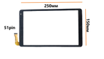 Тачскрин (сенсорное стекло) для XC-PG1010-480-FPC-A0