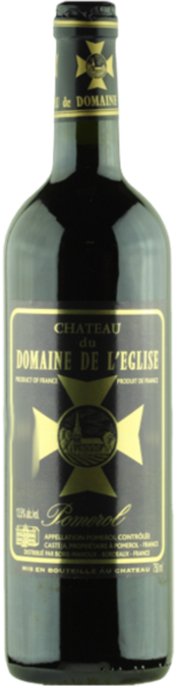 Pomerol, Chateau du Domaine de L'Eglise 0.375