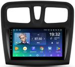 Магнитола для Renault Logan 2, Sandero 2 2014+ (рамка 9) - Teyes CC2 PLUS монитор 9" QLED, Android 10, Быстрая, SIM-слот