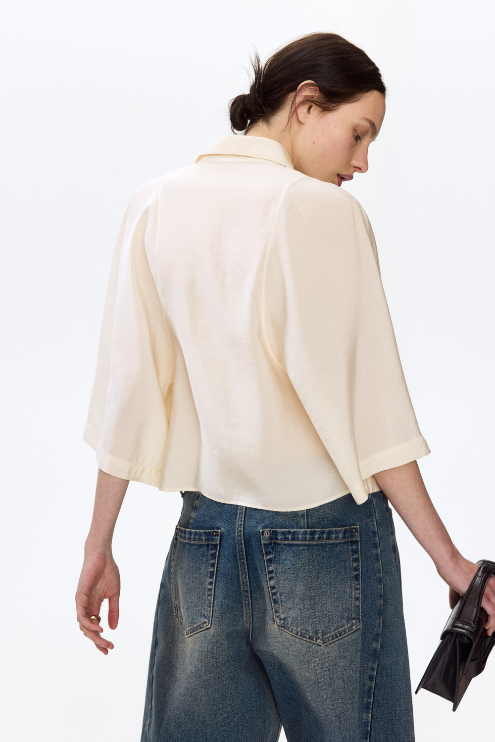Рубашка из смеси с модалом - H&M