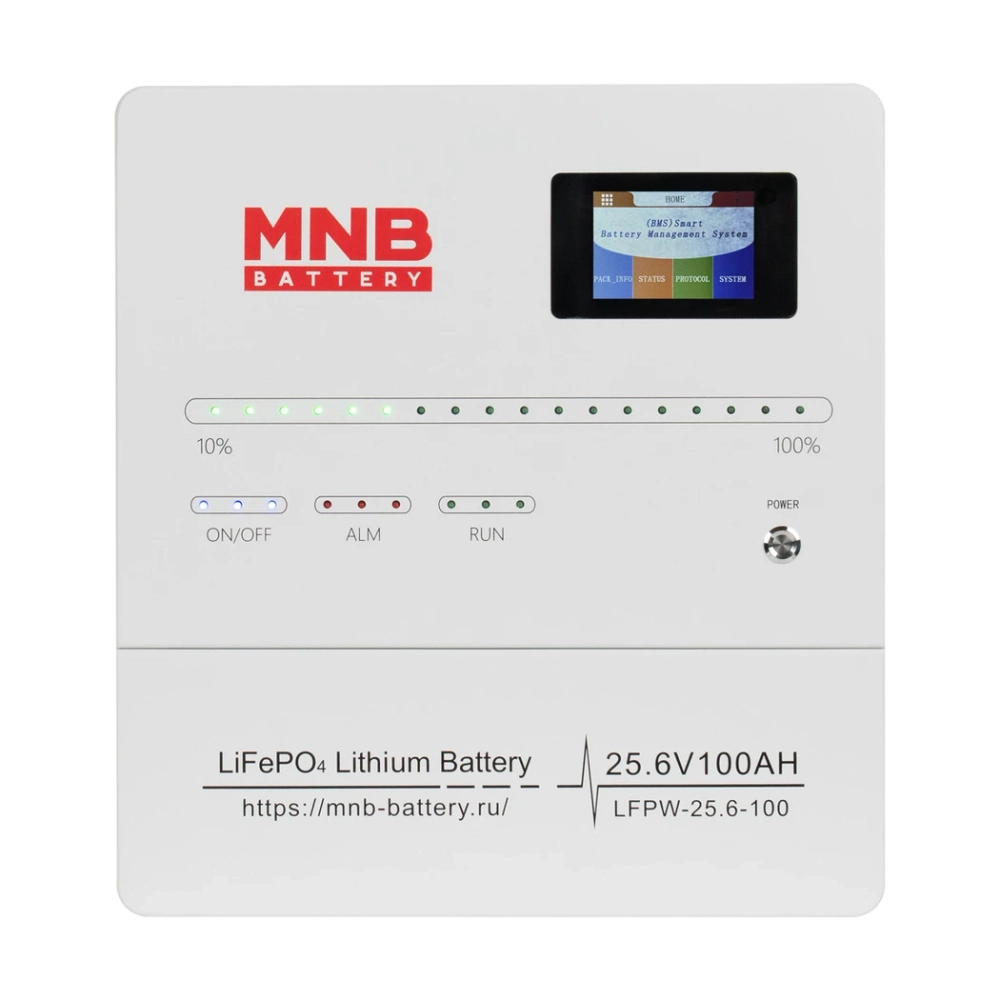 Аккумуляторные батареи MNB Battery LFPW-25.6-100 LCD Touch