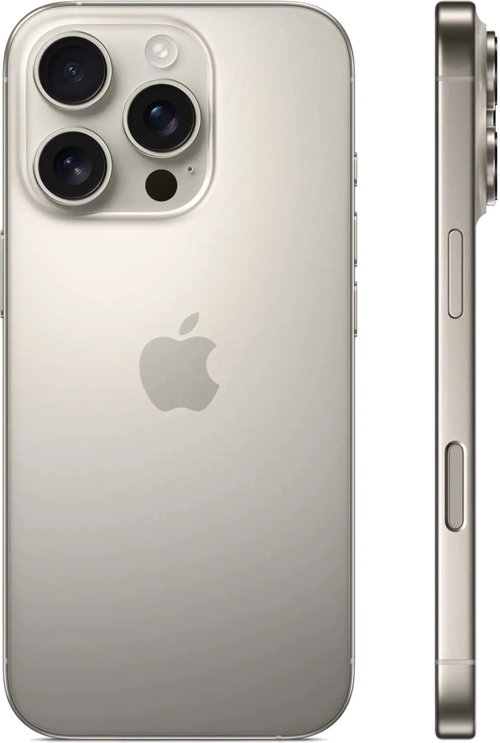 Смартфон Apple A3292 iPhone 16 Pro 512Gb титан моноблок 3G 4G 1Sim 6.3" 1206x2622 iOS 18 48Mpix 802.11 a/b/g/n/ac/ax/be NFC GPS Protect