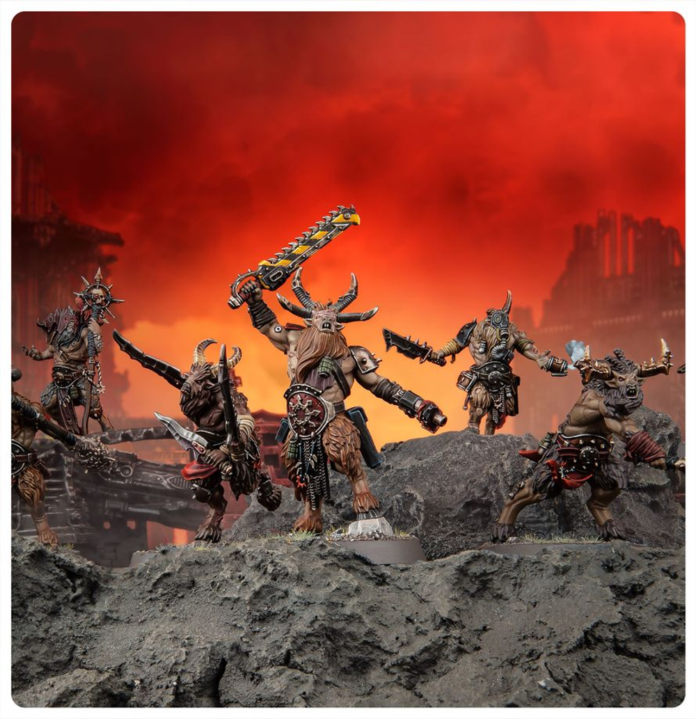 Warhammer 40,000 Chaos Space Marines: Fellgor Beastmen