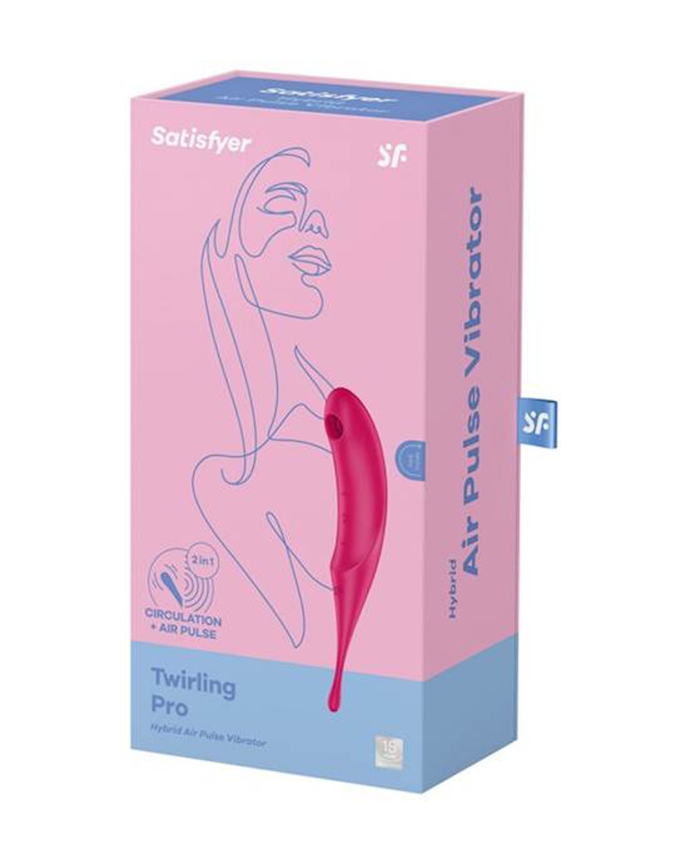 Satisfyer Twirling Fun Перезаряжаемый точечный вибромассажер