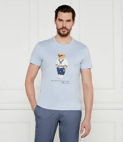 Футболка POLO RALPH LAUREN - голубой(710973137)